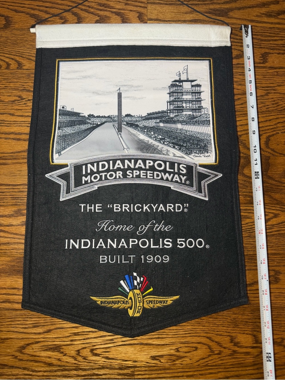 Indianapolis Motor Speedway Brickyard Indianapolis 500 Wall Banner Pennant